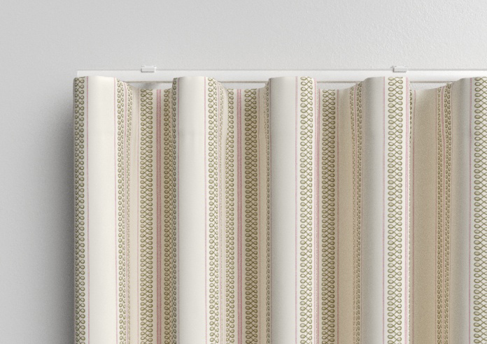 Noble Stripe, Moss - Made to Measure Curtains - Image 13